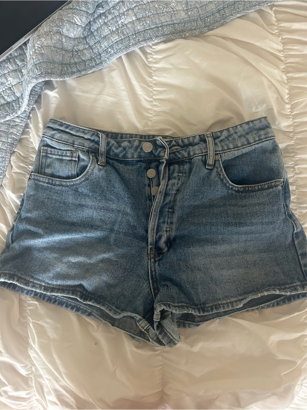 Pacsun high rise festival jean shorts